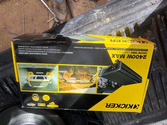 Kicker CXA1200.1 Mono Subwoofer Amplifier