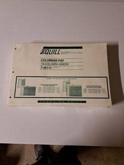 Bookkeeping office supplies