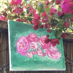 Art- Original Acrylic Painting 9 x 12