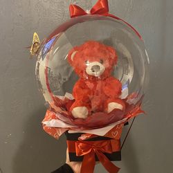 Mother’s Day Teddy Balloon Gift 💝 | Ready to Gift | Custom Available