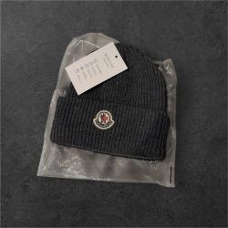 Dark Grey Moncler Beanie Brand new 