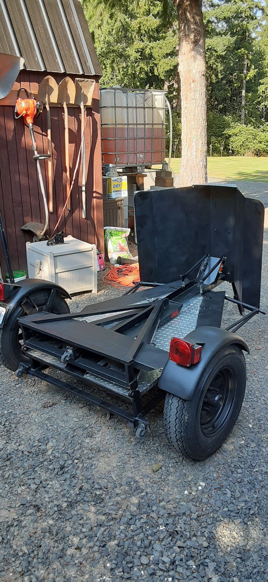 Very Nice Motorcycle Trailer 