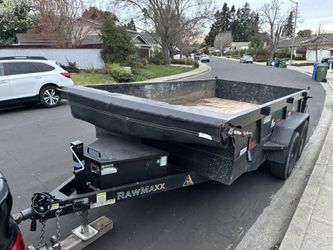 6’ Width By 12’ Length Dump Trailer