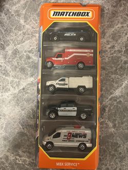 Matchbox EL SEGUNDO Police 5 Pack