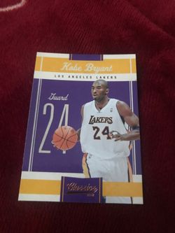 Kobe Bryant panini 2010-11 card collector