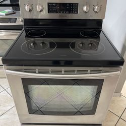 Samsung Electric Stove Stainless Steel