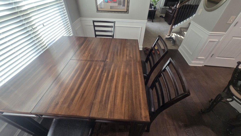 DINING TABLE - 4 CHAIRS