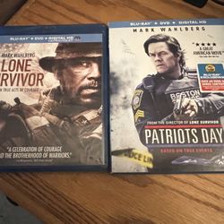 Lone Survivor & Patriots Day Blu-ray 