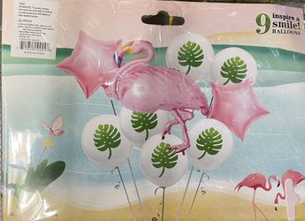 Flamingo Balloon Set 
