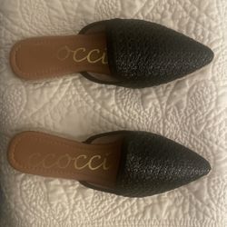 Slip On Flat Mules