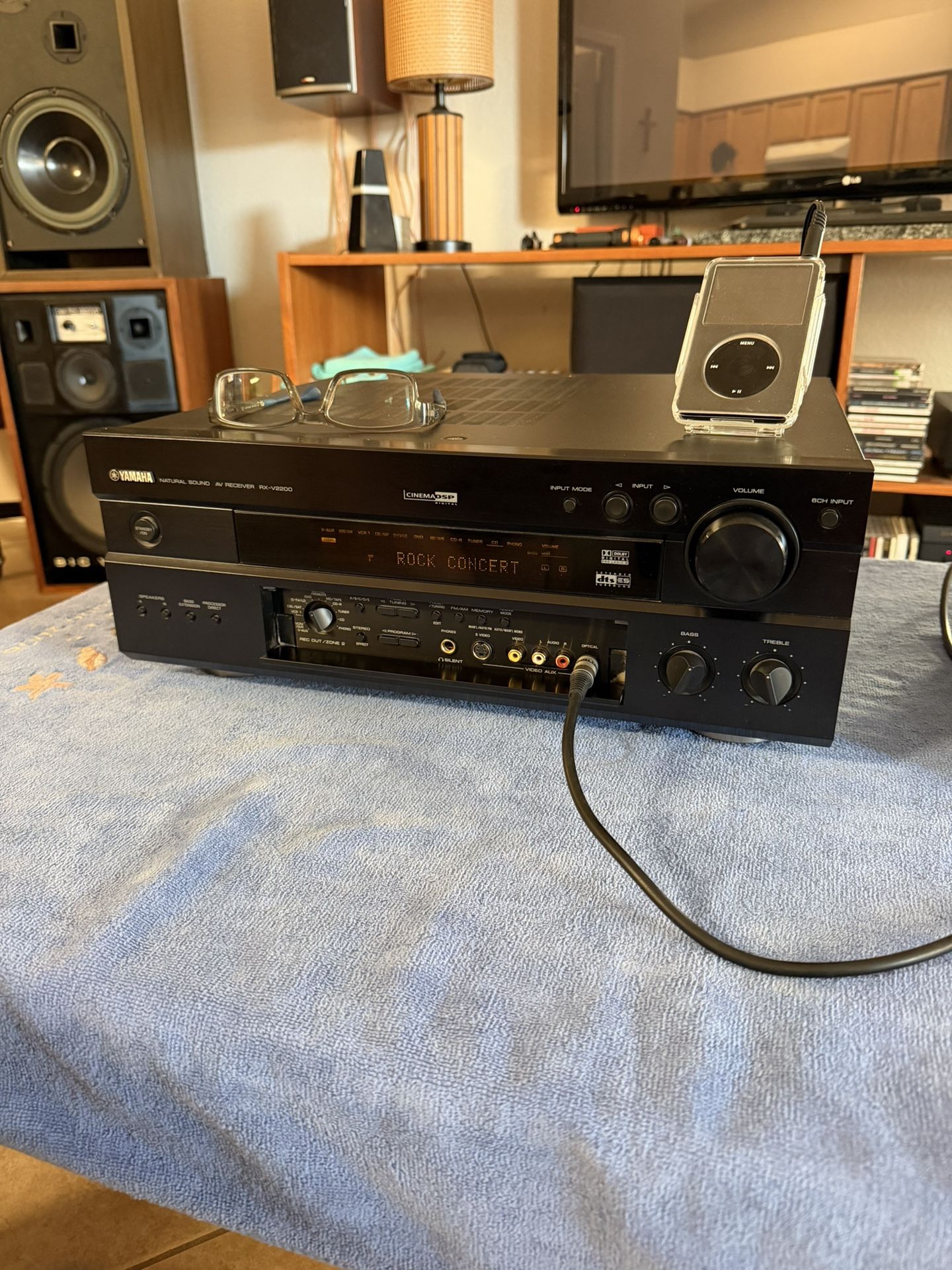 Yamaha RX-V2200 6.1-Channel 110W A/V Receiver