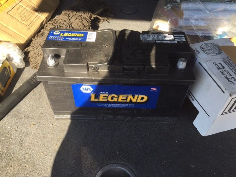 New Napa battery # 7549