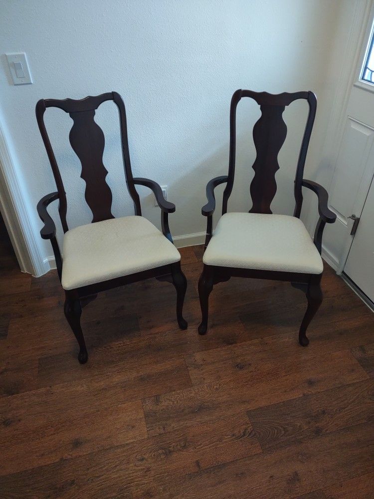 Two Queen Anne Chairs