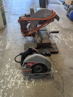 Chop saw and circular saw