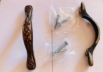 Decorative Cabinet Drawer Pull Handles Set