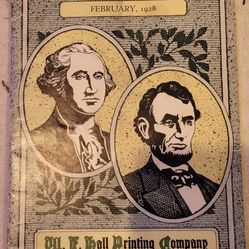 House Dope W F Hall Printing Company February 1928 Magazine