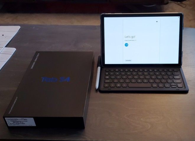 Galaxy Tab S4 With All Accessories And Boxes