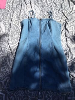 Small denim dress
