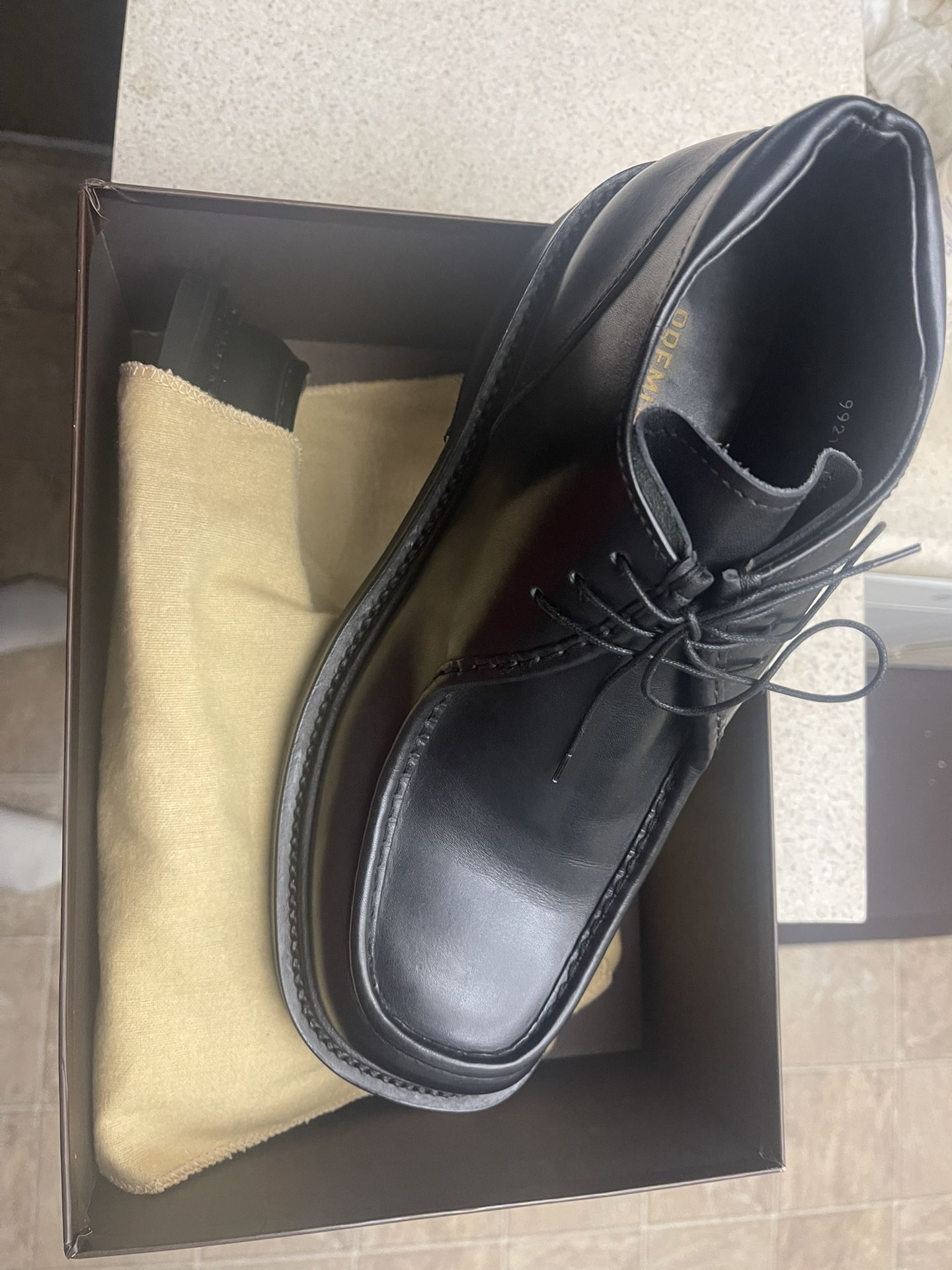 New VINTAGE Italian lace up PREMIATA leather mens dress shoes sz12
