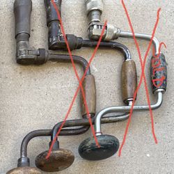 Vintage Drill, one left, With Choice of 5 Bits