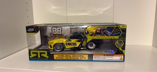 Jada Chelsea Denofa Ford Mustang RTR Die-Cast