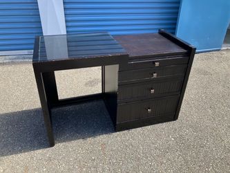 Desk expandable with Four Drawers