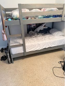 Kids bunk beds, wood
