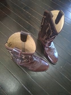 Old West Cowboy Boots Kids Size 1.5