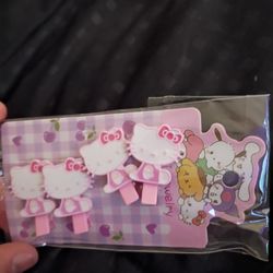 Hello Kitty Hair Clips