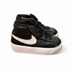 Nike black toddler Blazer Mid '77 shoes