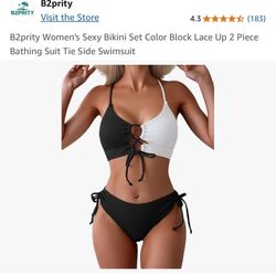 3 Brand New Bikinis 