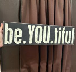 Beautiful Rustic Wood Wall Sign