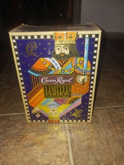 Crown royal vintage box only