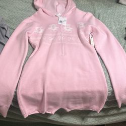 Pink Body Suit With White Bears 