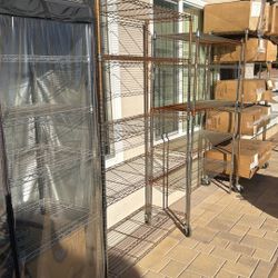 Metal Storage Shelves – Heavy Duty – $60 Each