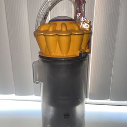 Dyson DC40 Canister Dirt Dust Bin Cyclone Container & Filter Used-Yellow