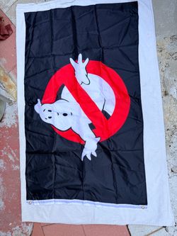 Ghostbusters Logo Banner Flag