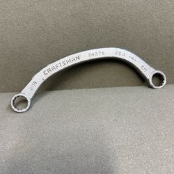 Vtg Craftsman USA 9 4376 V-Starter Manifold Obstruction Wrench 9/16"- 5/8"
