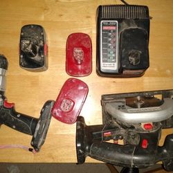 Craftsman 19.2 Saw, Drill, Lithium Batteries And Charger