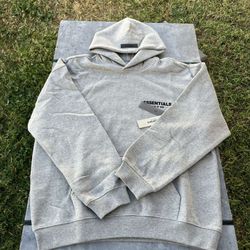 Essential Hoodie Dark Oatmea 