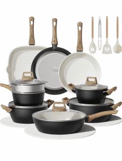 *BRAND NEW* BAZOVA NON STICK CERAMIC COOKWARE SET