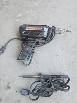 Weller 8200 soldering gun with soldering iron