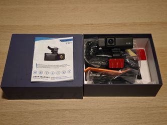 New 4K Dash Cam w/ GPS, Night Vision, Wide Angle