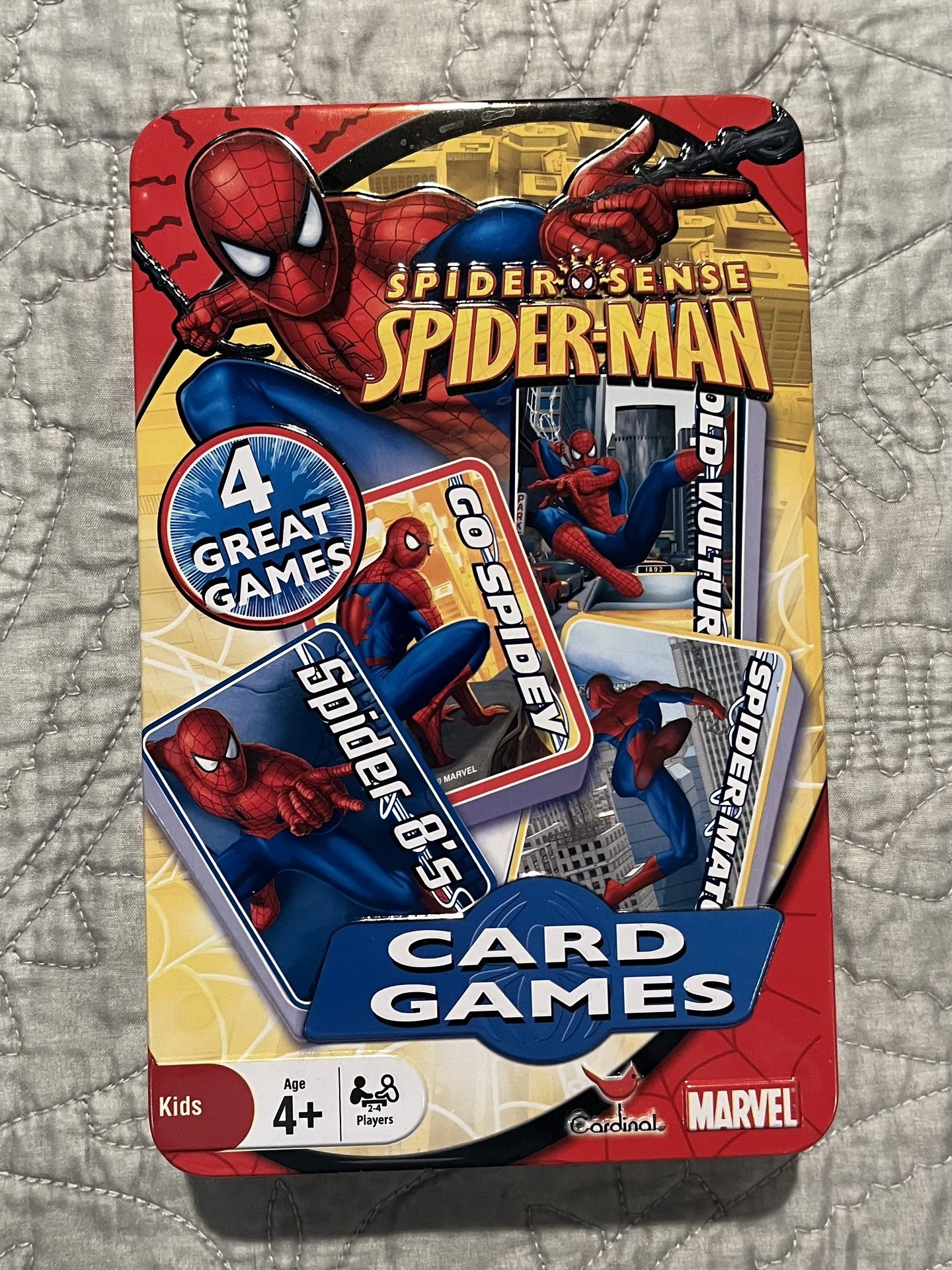 Spider-Man Card Games (4 Card Games)