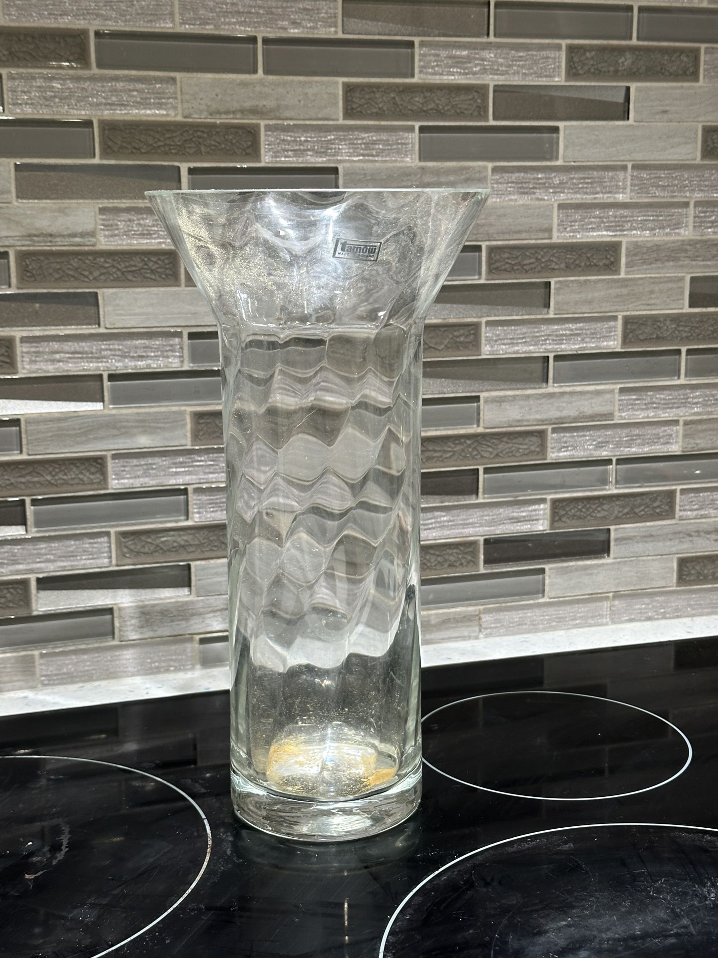 Vintage Tamow crystal vase
