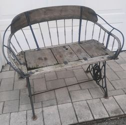 Antique Handmade Bench