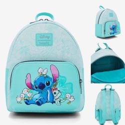Loungefly Disney Stitch With Ducks Mini Backpack 