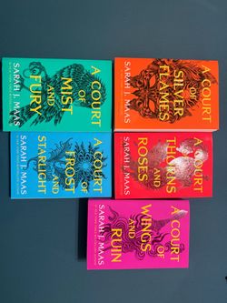 ACOTAR 5-Book Series Set by Sarah J. Maas