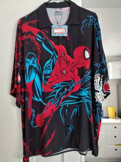 Marvel Spider-Man/ Venom/Carnage X Shoe Palace Collard shirt