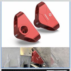 Motorcycle Winch Hook Bracket Red Compatible with Can Am Defender HD10 4X4 2016 2017 2018, Defender HD8 4x4 DPS 2017 2018 2019 2020 2021, Commander 10